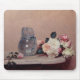 Noch Leben mit Rosen, 1889 (Öl auf Leinwand) Mousepad (Vorne)