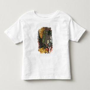 Noch Leben mit Trauben, Vögeln und Blumen Kleinkind T-shirt