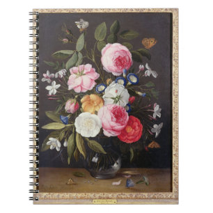 Noch Leben T32512 der Blumen in einem Vase, 1661 Notizblock