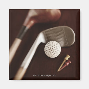 Noch Leben wenn Vintage Golfvereine, -T-Shirts und Magnet