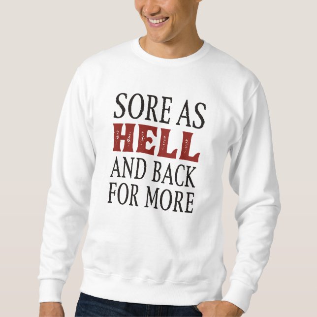 Noch mehr Wunden als Hölle und zurück Sweatshirt (Vorderseite)