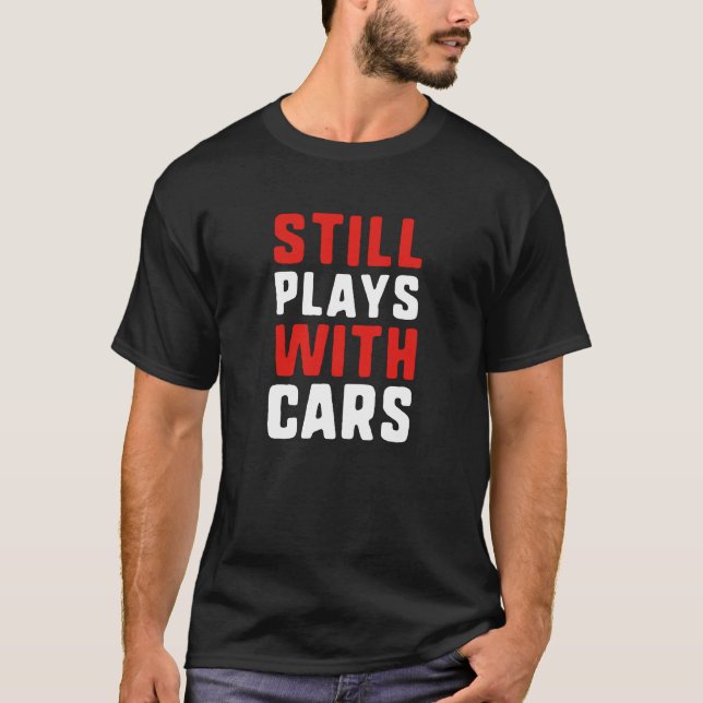 Noch mit Autos T-Shirt (Vorderseite)