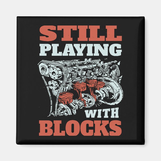 Noch mit Blockmechanik spielen Magnet (Vorne)