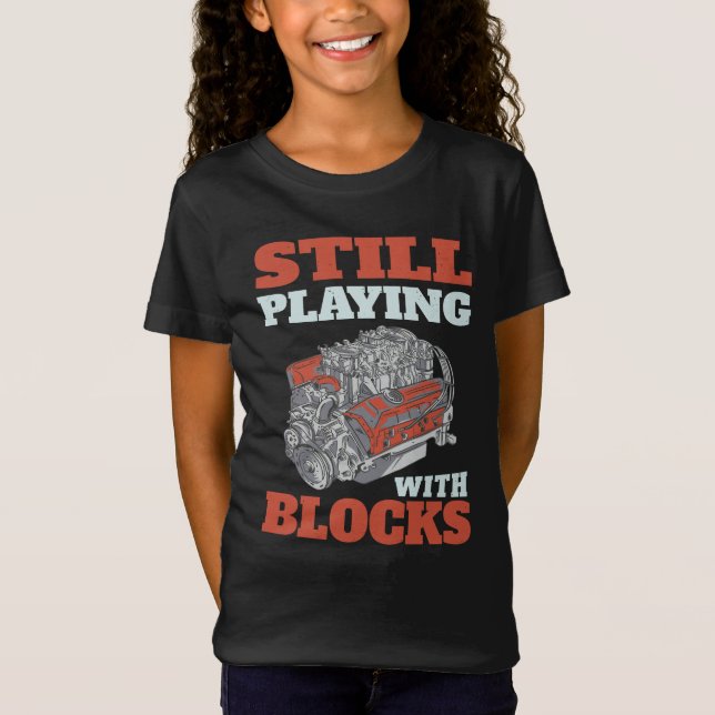 Noch mit Blockmechanik spielen T-Shirt (Vorderseite)