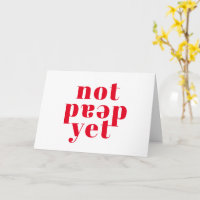 Noch nicht tot! Funny Happy Cancerversary