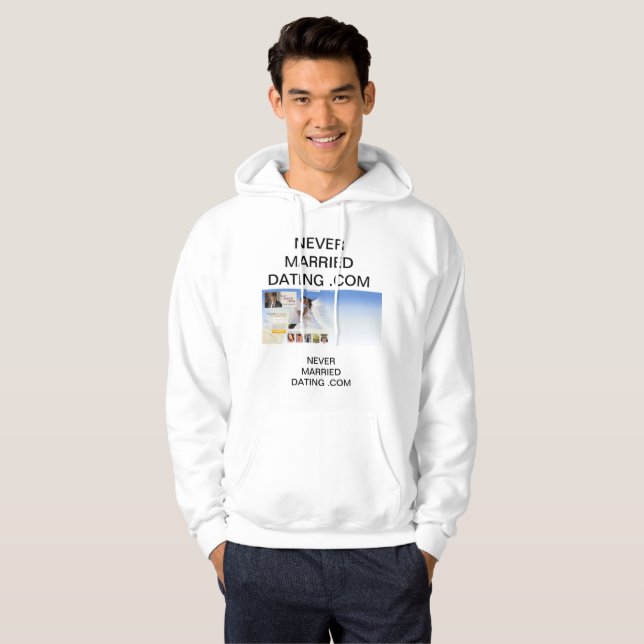Noch nie Verheiratet Verabredet Hoodie (Vorne ganz)