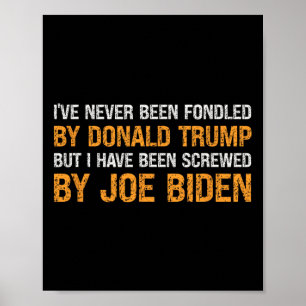Noch nie von Donald Trump betrogen, aber von Trump Poster