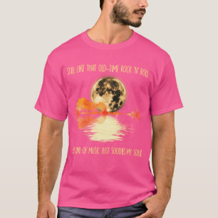 Noch so wie in der alten Zeit Rock'n'Roll Gitarre  T-Shirt