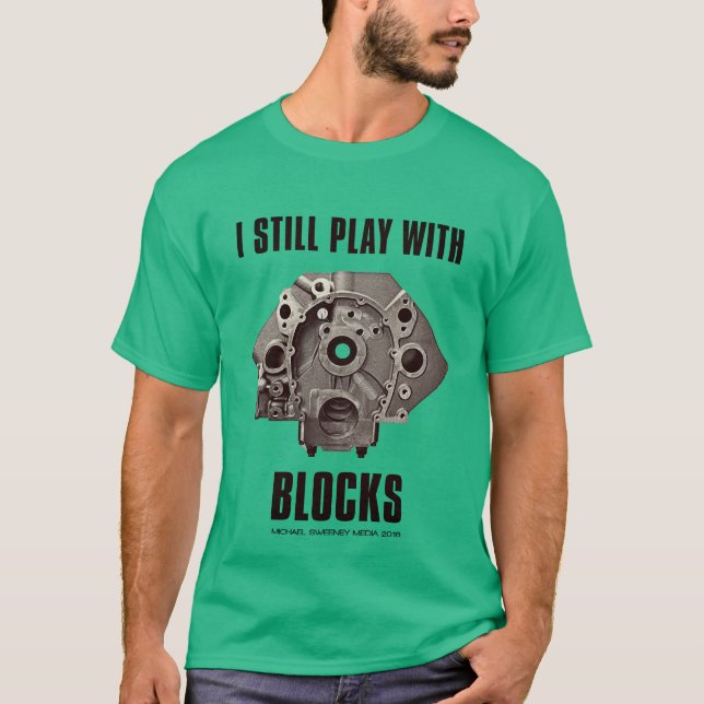 Noch Spiele mit Chevy Blöcken T-Shirt (Vorderseite)