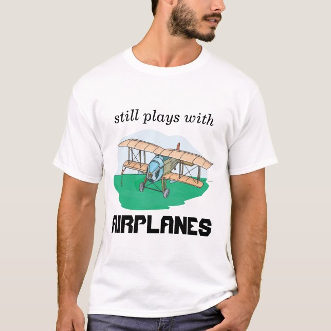 noch Spiele mit Flugzeugen T-Shirt (Vorderseite)