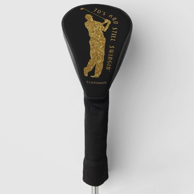 Noch Swingin' Golfer 70 bis 79 Golf Headcover (Vorderseite)