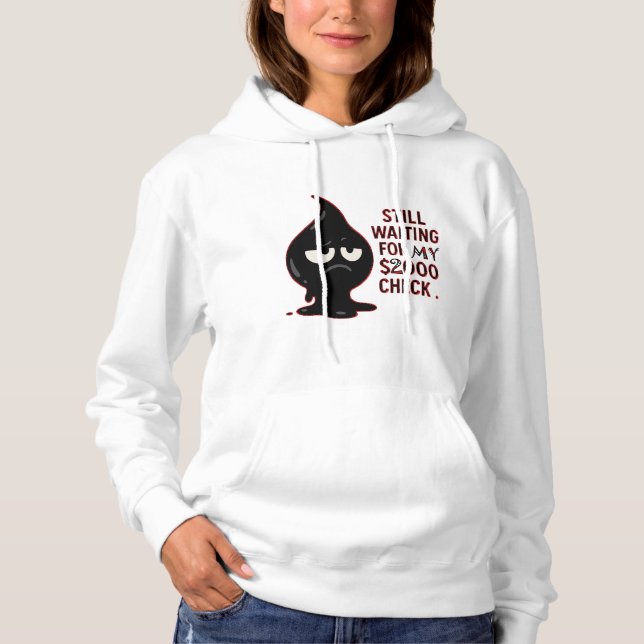 Noch Wartend Kapuzenpullover – Lustiger Kaffee & G Hoodie (Vorderseite)