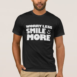 Noch weniger Lächeln - Gesicht T-Shirt