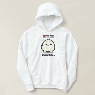 Noch wird geladen 3% - Süße müde Figur lustige Kun Hoodie