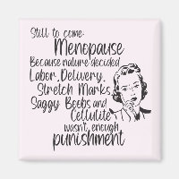 Noch zu kommen Menopause
