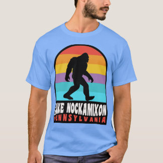 Nockamixon-See Pennsylvania Retro Sunset T-Shirt