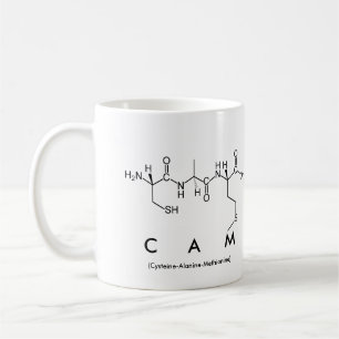Nockenpeptid-Namen-Tasse Tasse
