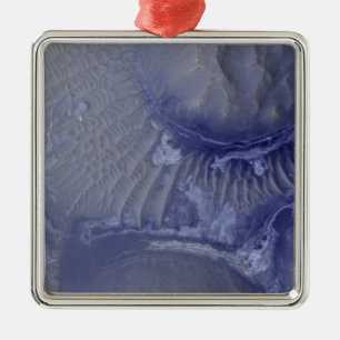 Noctis Labyrinthus Bildung auf Mars Silbernes Ornament