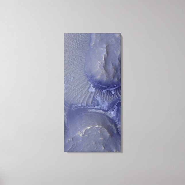 Noctis Labyrinthus formation in Mars Leinwanddruck (Vorderseite)