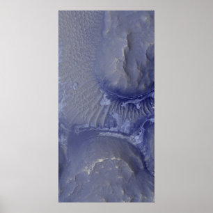 Noctis Labyrinthus formation in Mars Poster