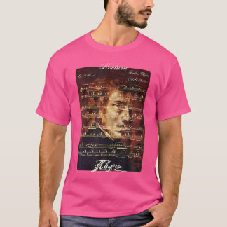 Nocturn Op. 9 Nr. 2 Frederic Chopin Signature Port T-Shirt
