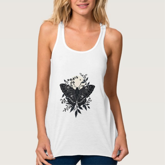 Nocturnal Blooms Tank Top (Vorderseite)