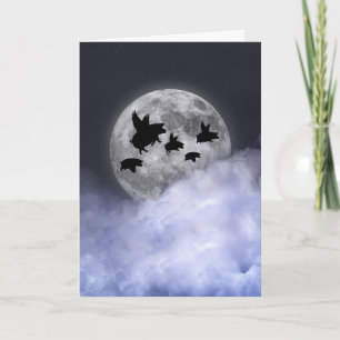 Nocturnal fliegende Schweine Karte