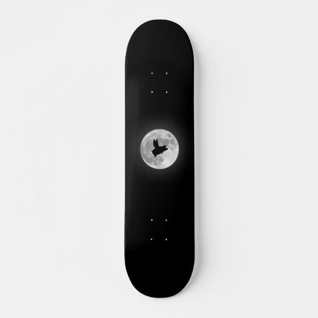 Nocturnal Flying Pig Skateboard (Vorne)