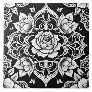 Nocturnal Lace Fliese