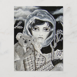 Nocturnal Postkarte