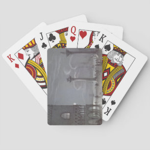 Nocturnal Szene des Palazzo Ducale und der zwei Co Spielkarten
