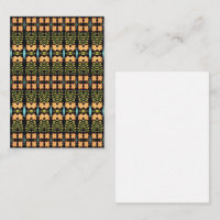 NOCTURNE 3.5x2.5 - flache Note Card/Vertikal