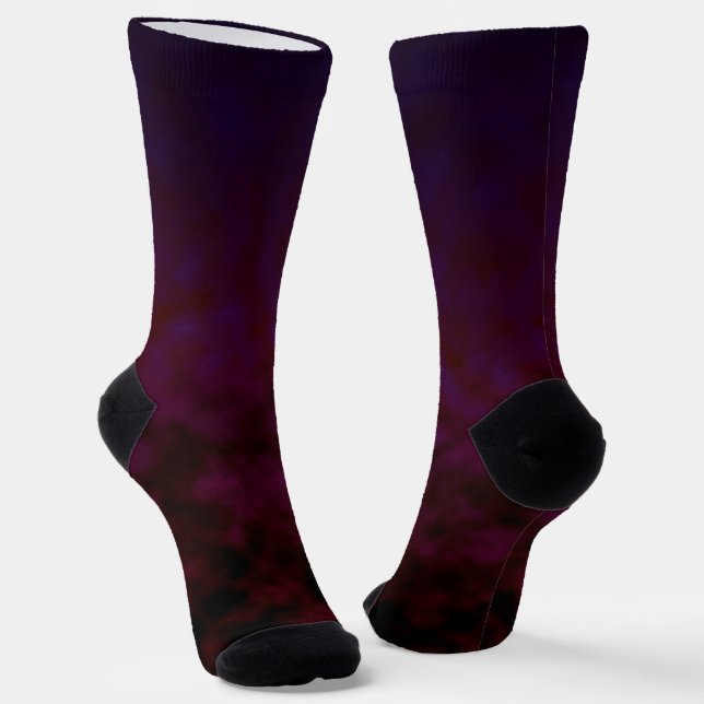 Nocturne Bloom Socken (Gewinkelt)