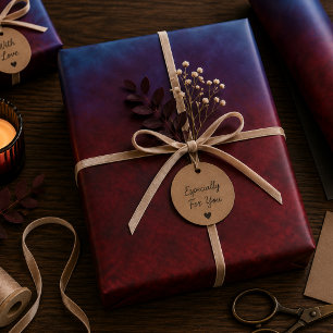 Nocturne der hohlen Flamme Geschenkpapier Set