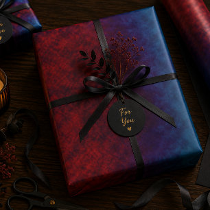 Nocturne der hohlen Flamme Geschenkpapier Set