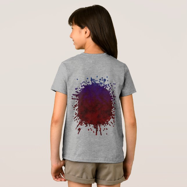 Nocturne der hohlen Flamme Tri-Blend Shirt (Rückseite voll)