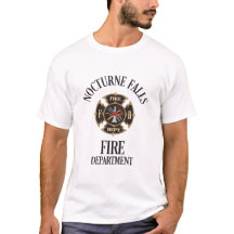 Nocturne Falls Fire Department T-Shirt