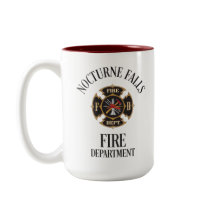 Nocturne Falls Fire Department Tasse