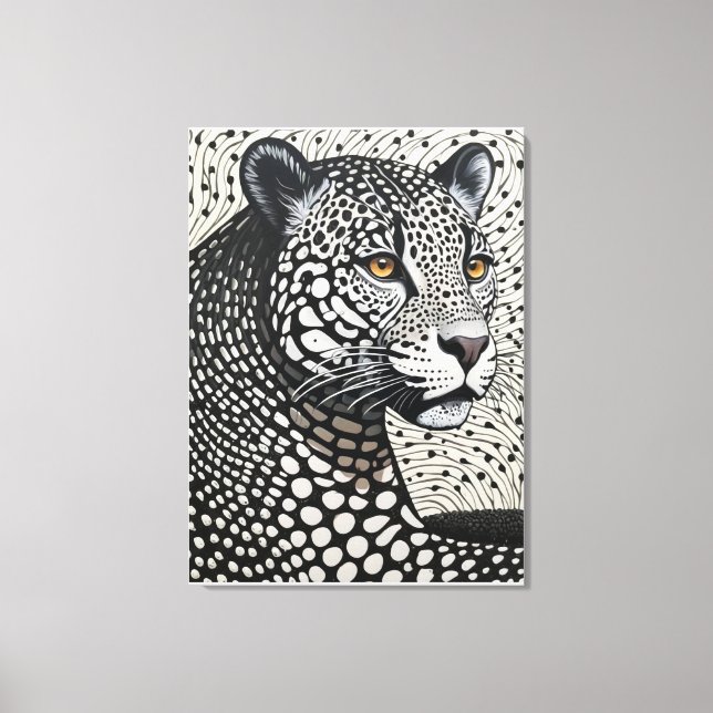 nocturne in Ivory Pulse Leinwanddruck (Vorderseite)