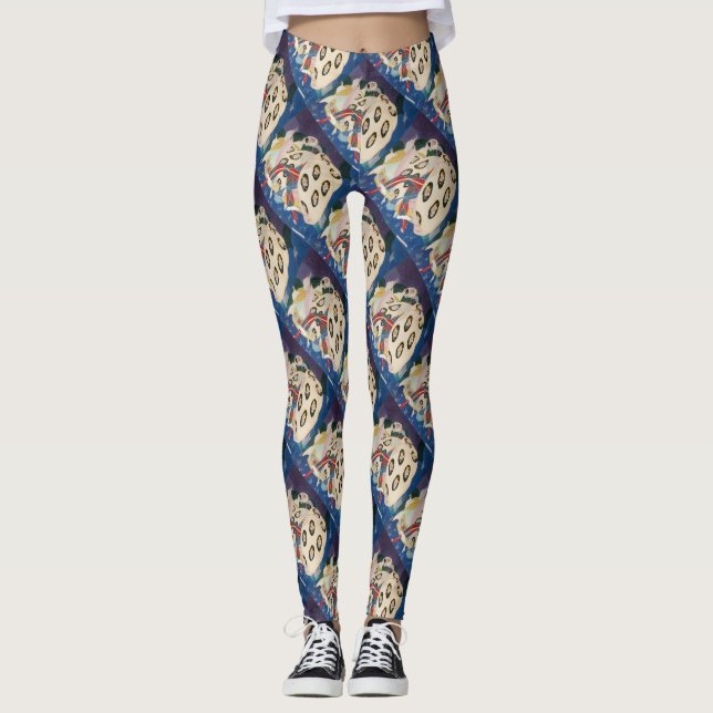 NOCTURNE MIT MASKEN / Venezianische MASKERN Leggings (Vorderseite)