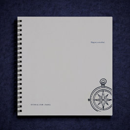 Nocturnes Studium dunkle Akademie Kompass Notizbuch