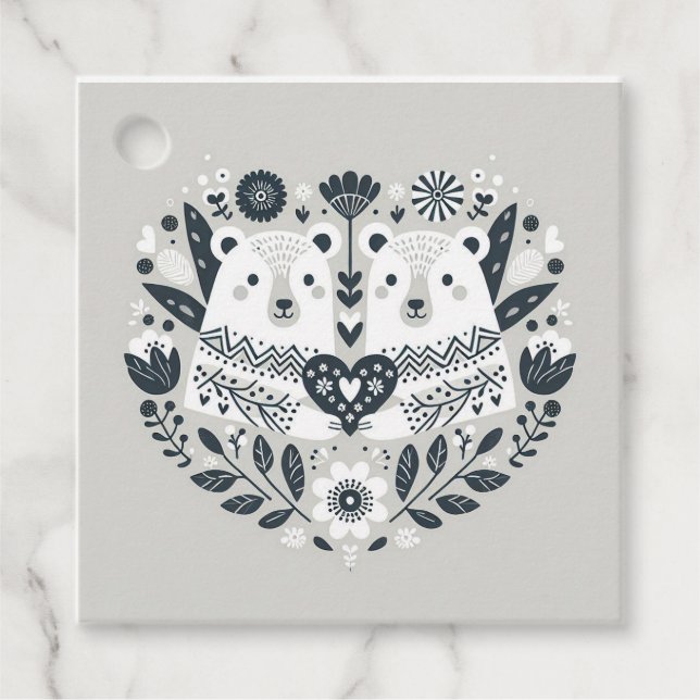 Noë L-Geschenketikett (Partie 12) Geschenkanhänger (Vorderseite)