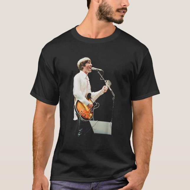 Noel Gallagher Oasis Singing Live at Balloch Castl T-Shirt (Vorderseite)