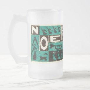Noel Green Mattglas Bierglas