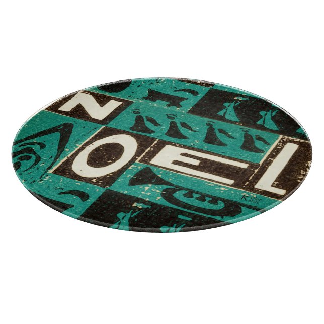 Noel Green Schneidebrett (Ecke)