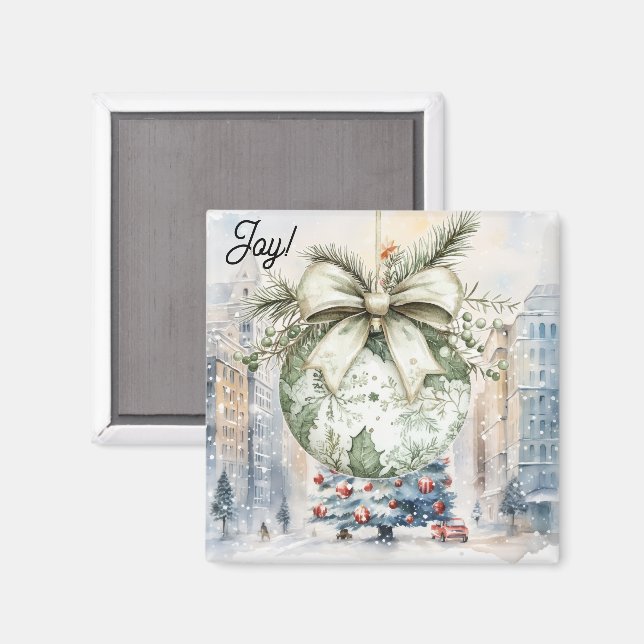 Noel in the City Magnet (Vorderseite/Rückseite)
