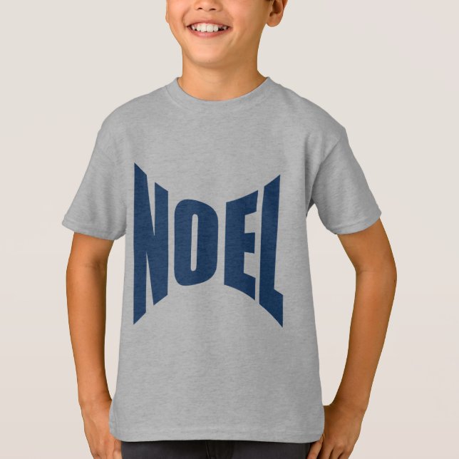 NOEL-Kurzärmel-Flachstahl-T-Shirts T-Shirt (Vorderseite)