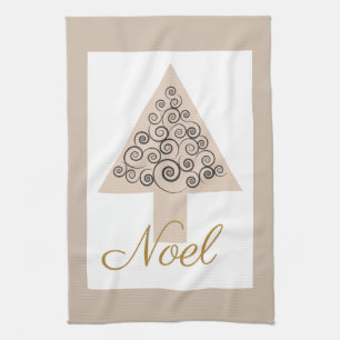 Noel Weihnachtsbaum Festlich Home Dekor & Feiertag Geschirrtuch