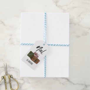 Noel Weihnachtsgeschenkanhänger Geschenkanhänger