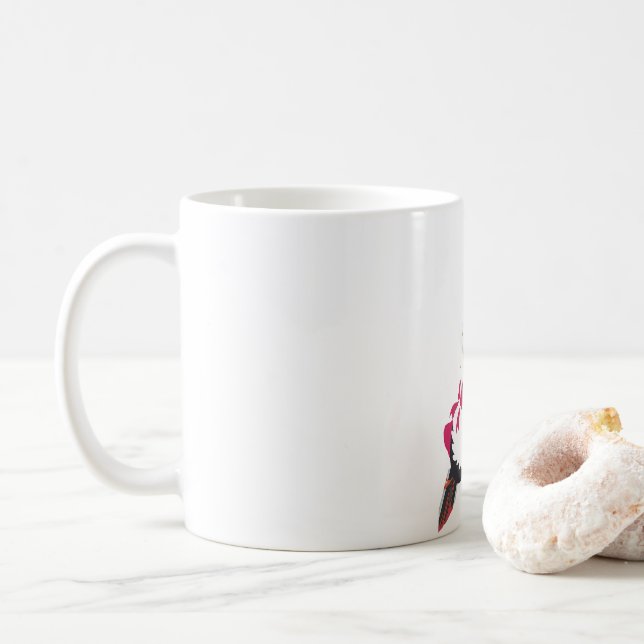 Noele minimalist - Genshin Impact Kaffeetasse (Mit Donut)